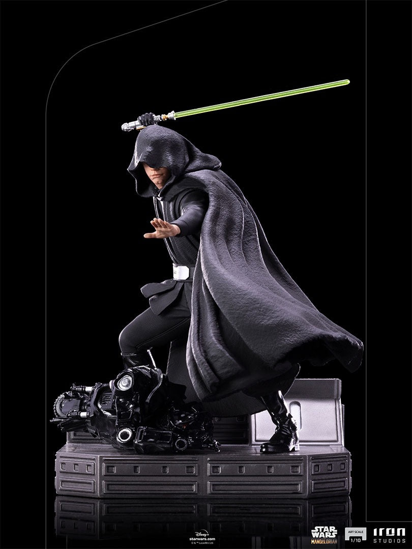 Estátua Luke Skywalker Combat Ver. - The Mandalorian - Art Scale 1/10 - Iron Studios