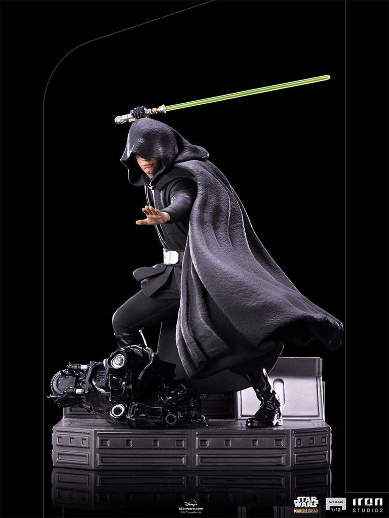 Estátua Luke Skywalker Combat Ver. - The Mandalorian - Art Scale 1/10 - Iron Studios