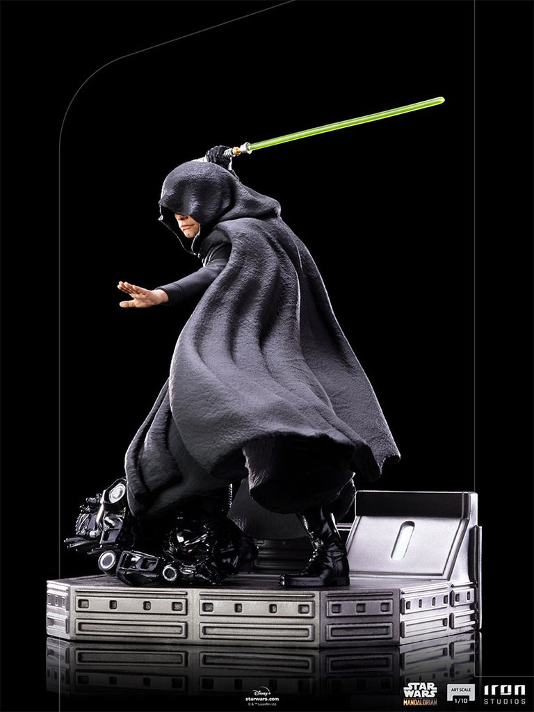 Estátua Luke Skywalker Combat Ver. - The Mandalorian - Art Scale 1/10 - Iron Studios