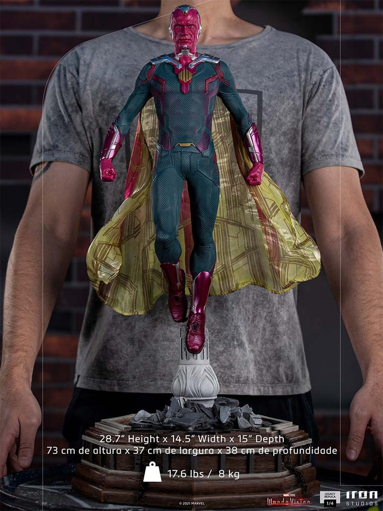 Estátua Visão - WandaVision - Legacy Replica 1/4 - Iron Studios
