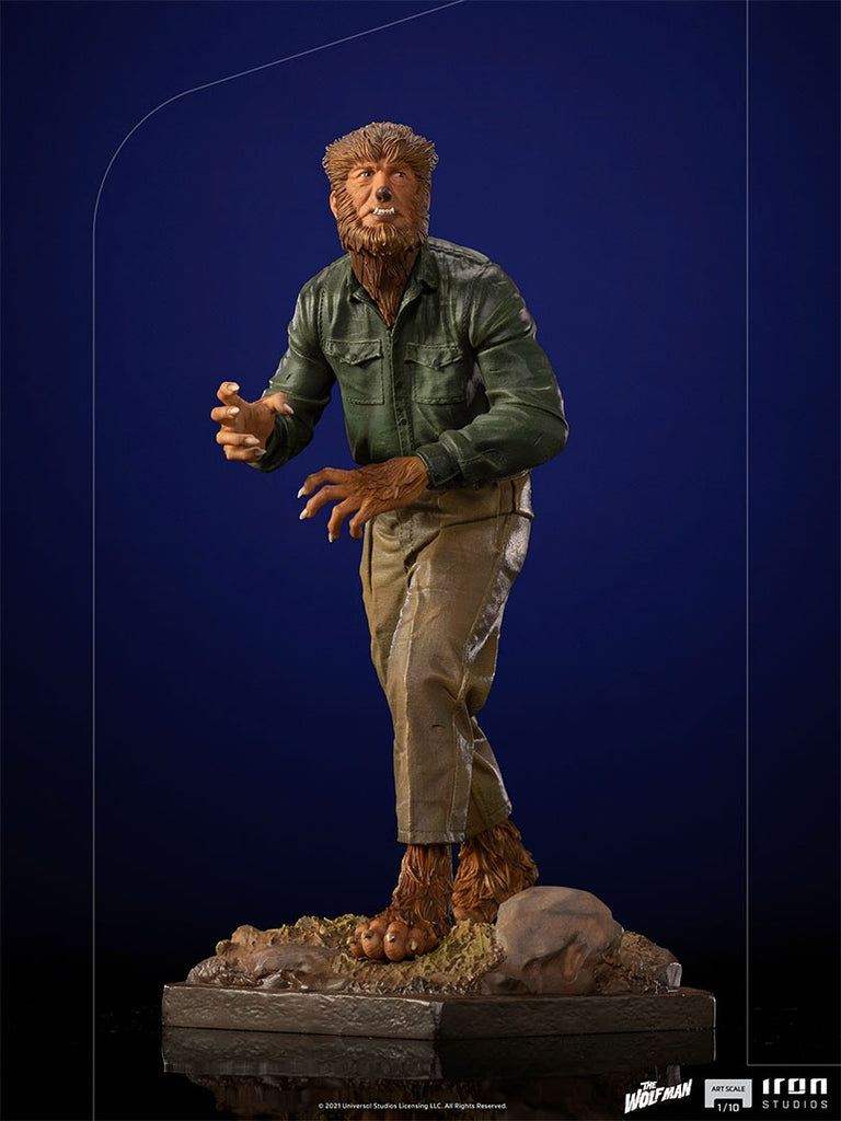 Estátua Lobisomem - O Lobisomem - Art Scale 1/10 - Iron Studios