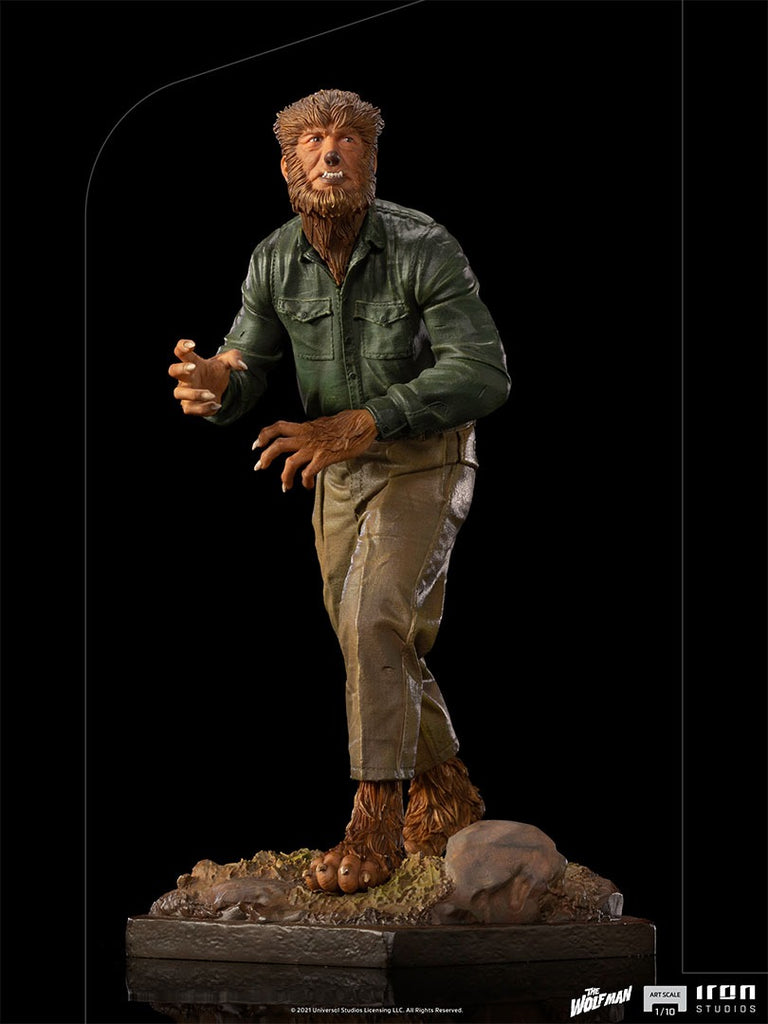 Estátua Lobisomem - O Lobisomem - Art Scale 1/10 - Iron Studios