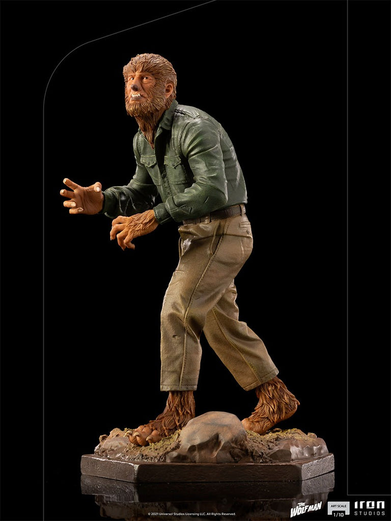 Estátua Lobisomem - O Lobisomem - Art Scale 1/10 - Iron Studios