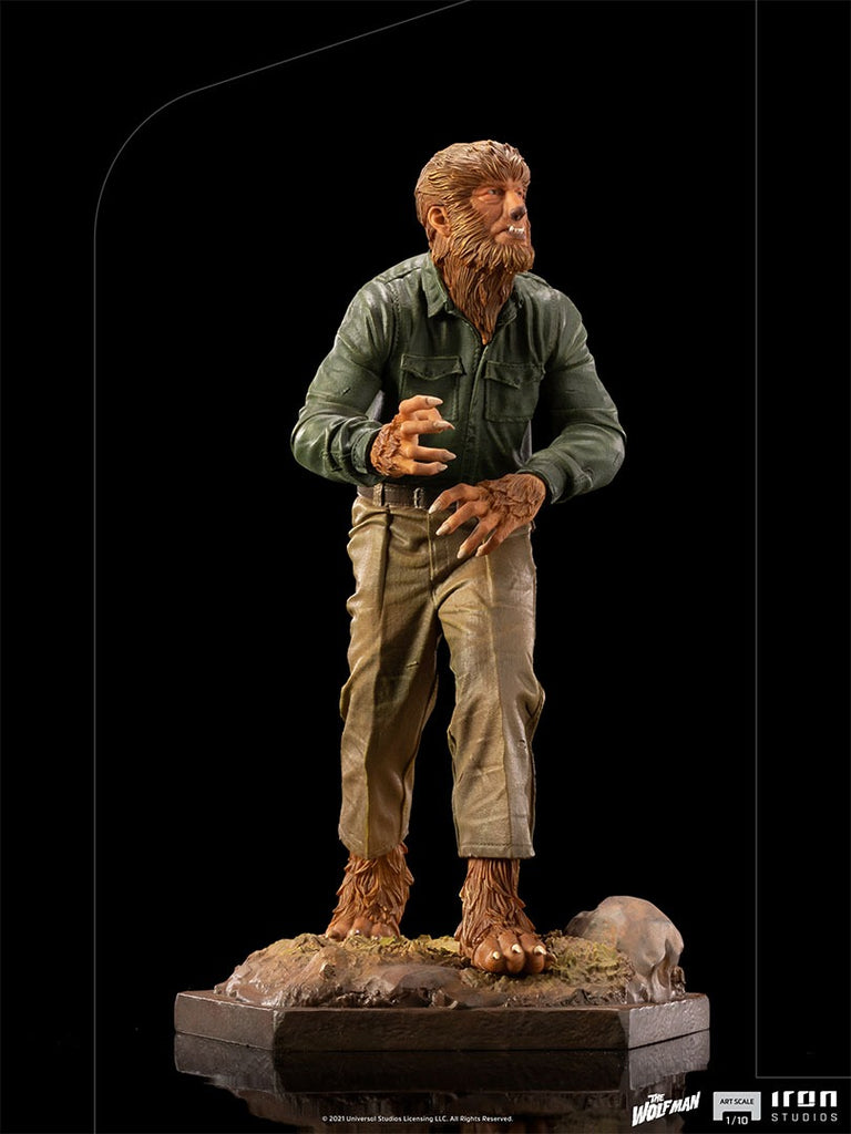 Estátua Lobisomem - O Lobisomem - Art Scale 1/10 - Iron Studios