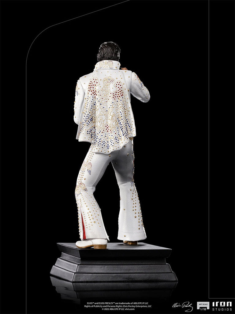 Estátua Elvis Presley 1973 - Aloha From Hawaii - Art Scale 1/10 - Iron Studios