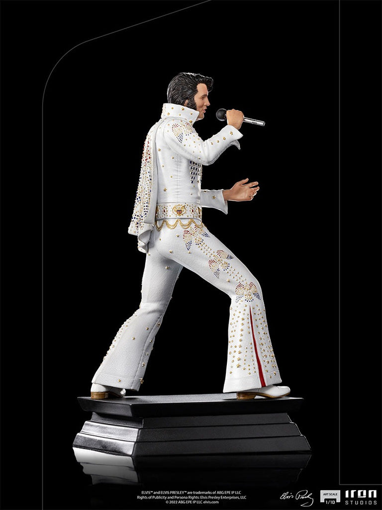 Estátua Elvis Presley 1973 - Aloha From Hawaii - Art Scale 1/10 - Iron Studios