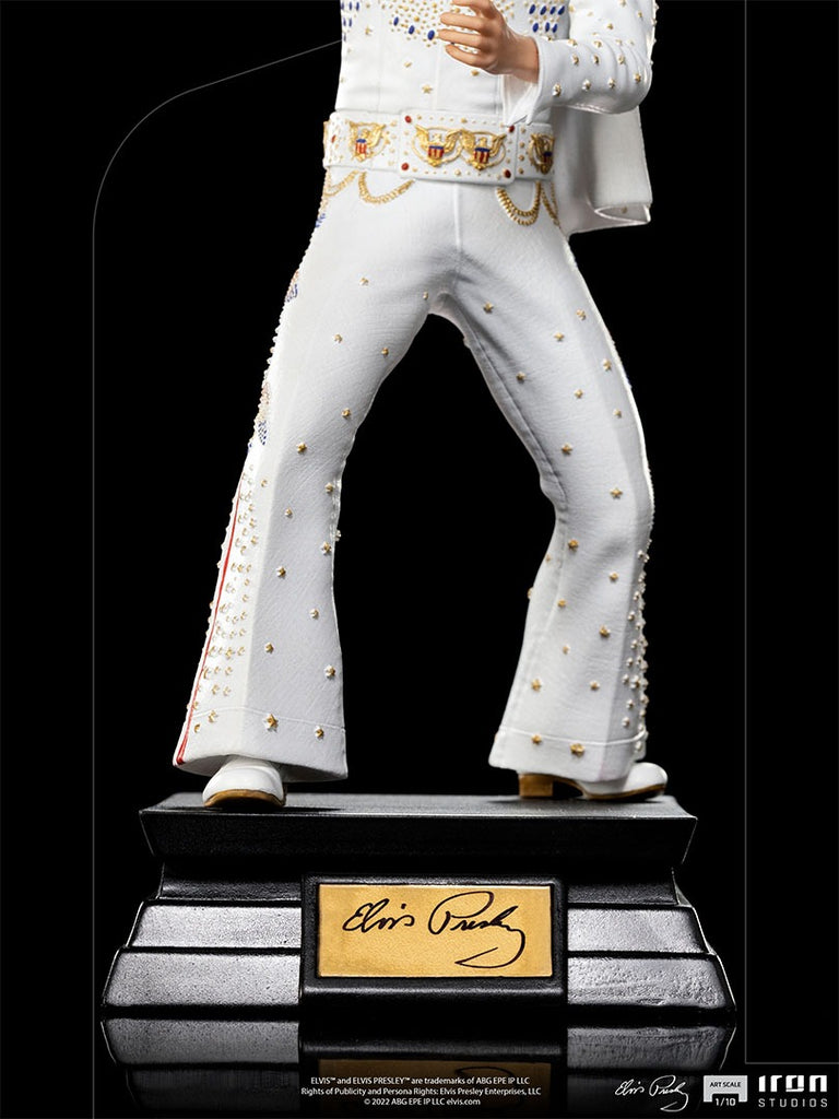 Estátua Elvis Presley 1973 - Aloha From Hawaii - Art Scale 1/10 - Iron Studios