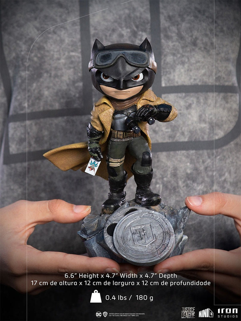 Estátua Batman Knightmare - Zack Snyder's Justice League - MiniCo - Iron Studios