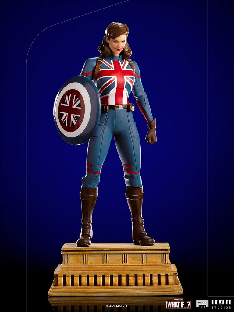 Estátua Capitã Carter - What If...? - Art Scale 1/10 - Iron Studios