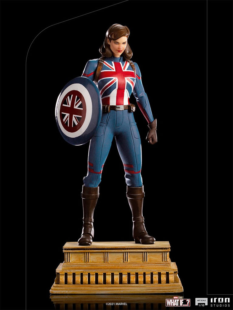Estátua Capitã Carter - What If...? - Art Scale 1/10 - Iron Studios