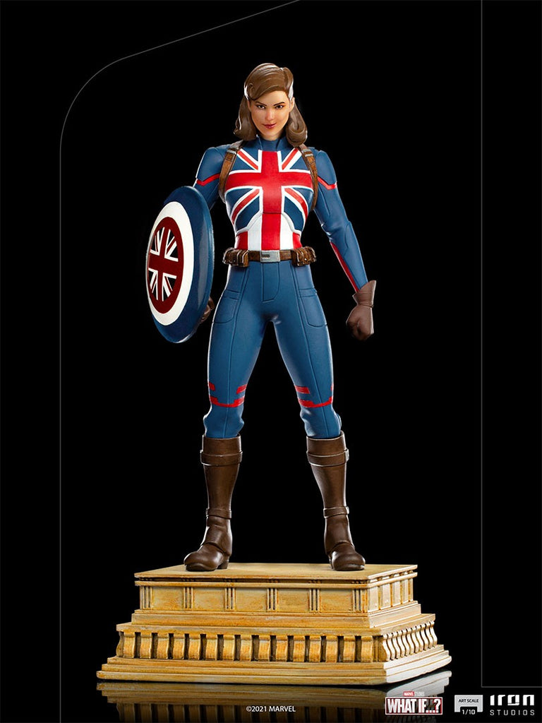 Estátua Capitã Carter - What If...? - Art Scale 1/10 - Iron Studios