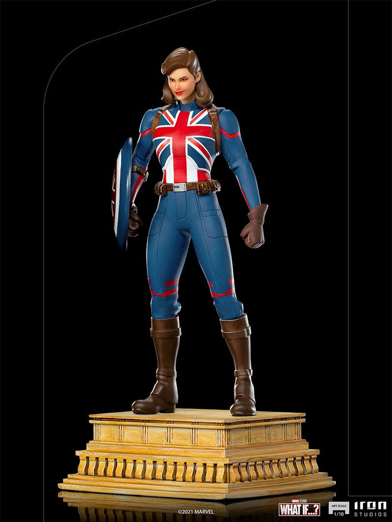 Estátua Capitã Carter - What If...? - Art Scale 1/10 - Iron Studios