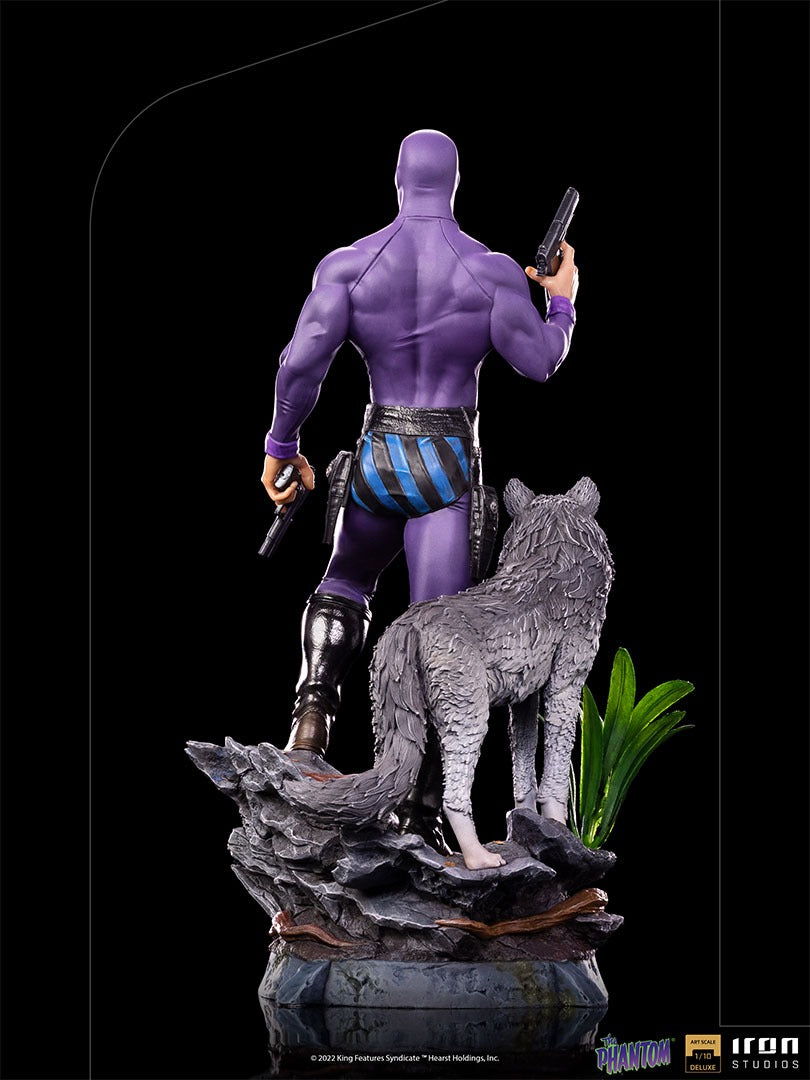 Estátua O Fantasma Deluxe - Defensores da Terra - Art Scale  1/10 - Iron Studios