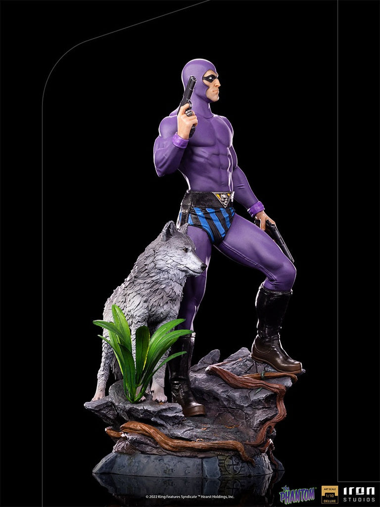 Estátua O Fantasma Deluxe - Defensores da Terra - Art Scale  1/10 - Iron Studios