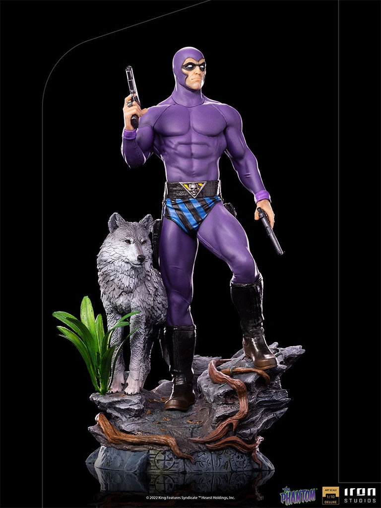 Estátua O Fantasma Deluxe - Defensores da Terra - Art Scale  1/10 - Iron Studios