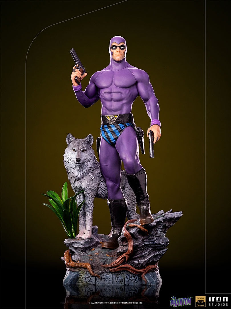 Estátua O Fantasma Deluxe - Defensores da Terra - Art Scale  1/10 - Iron Studios