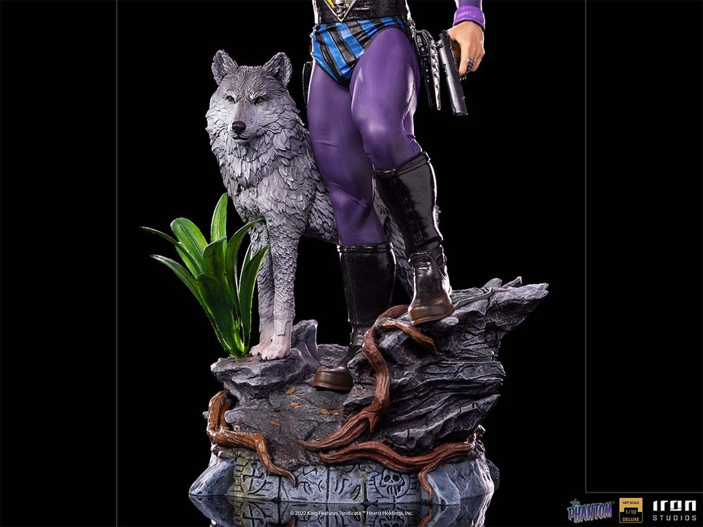 Estátua O Fantasma Deluxe - Defensores da Terra - Art Scale  1/10 - Iron Studios