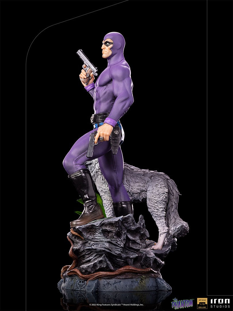 Estátua O Fantasma Deluxe - Defensores da Terra - Art Scale  1/10 - Iron Studios