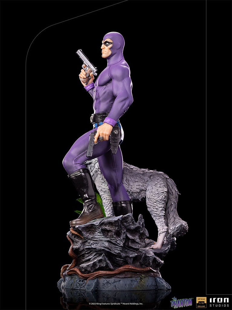 Estátua O Fantasma Deluxe - Defensores da Terra - Art Scale  1/10 - Iron Studios