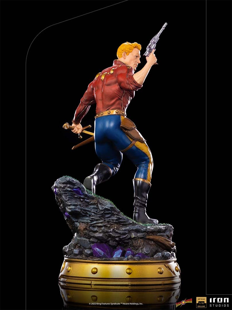 Estátua Flash Gordon Deluxe - Defenders of the Earth - Art Scale 1/10 - Iron Studios