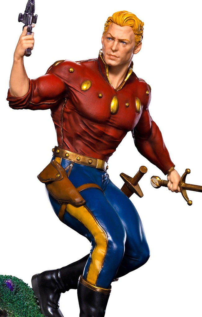 Estátua Flash Gordon Deluxe - Defenders of the Earth - Art Scale 1/10 - Iron Studios