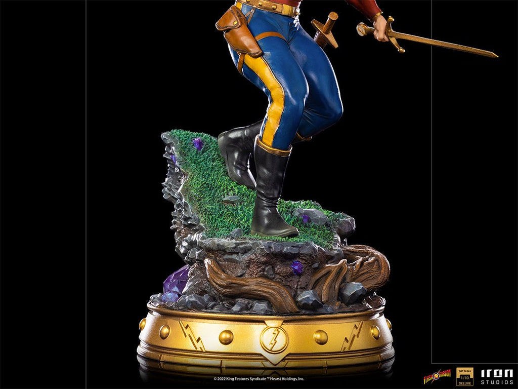 Estátua Flash Gordon Deluxe - Defenders of the Earth - Art Scale 1/10 - Iron Studios