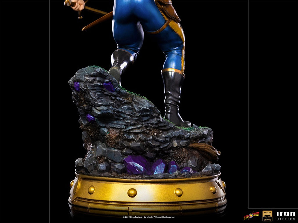 Estátua Flash Gordon Deluxe - Defenders of the Earth - Art Scale 1/10 - Iron Studios