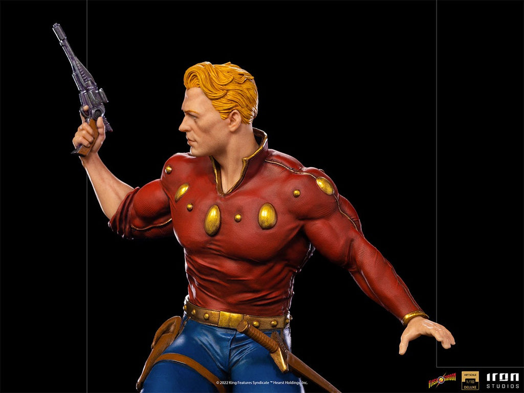 Estátua Flash Gordon Deluxe - Defenders of the Earth - Art Scale 1/10 - Iron Studios