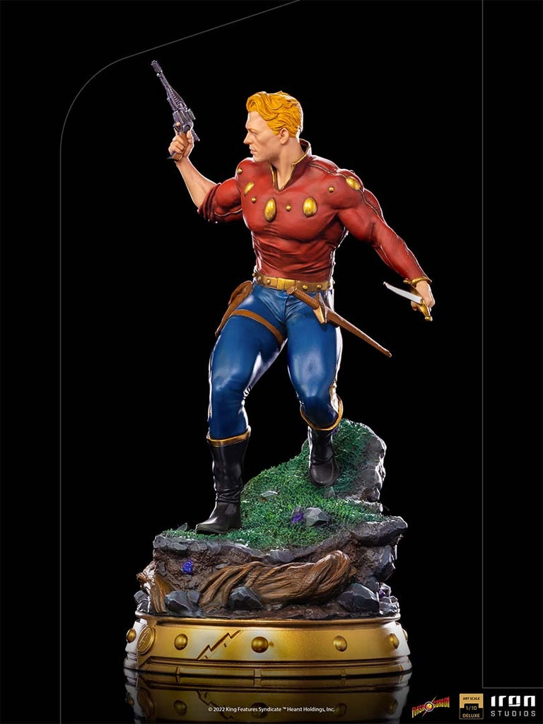 Estátua Flash Gordon Deluxe - Defenders of the Earth - Art Scale 1/10 - Iron Studios