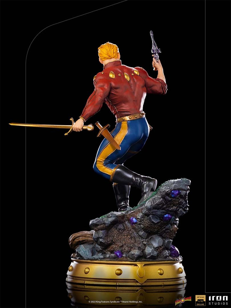 Estátua Flash Gordon Deluxe - Defenders of the Earth - Art Scale 1/10 - Iron Studios