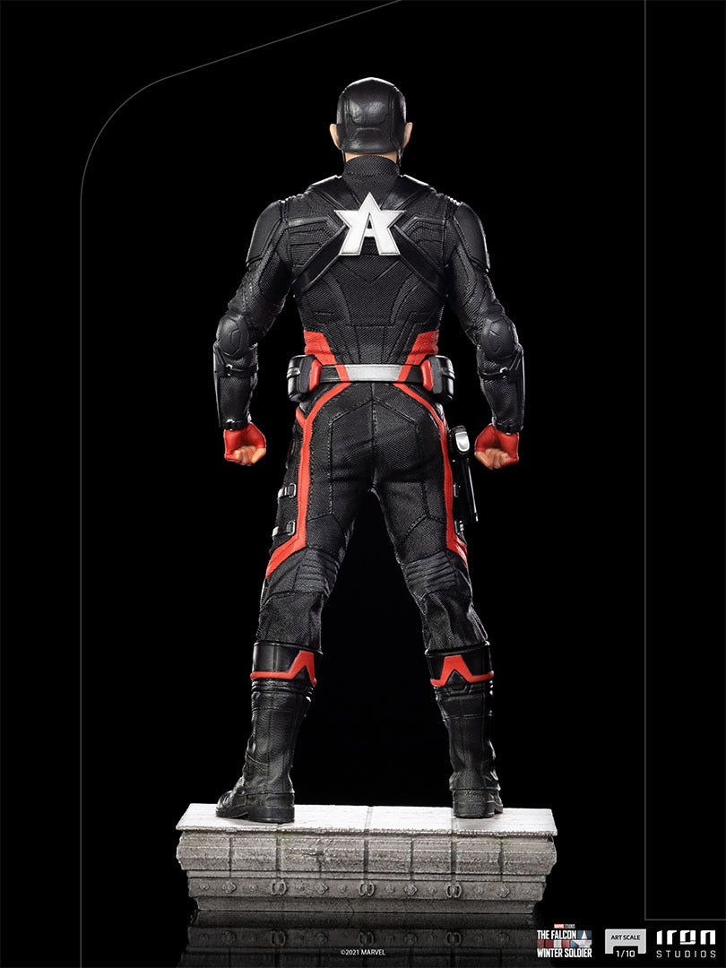 Estátua John Walker (Agente Americano) - O Falcão e o Soldado Invernal - Art Scale 1/10 - Iron Studios