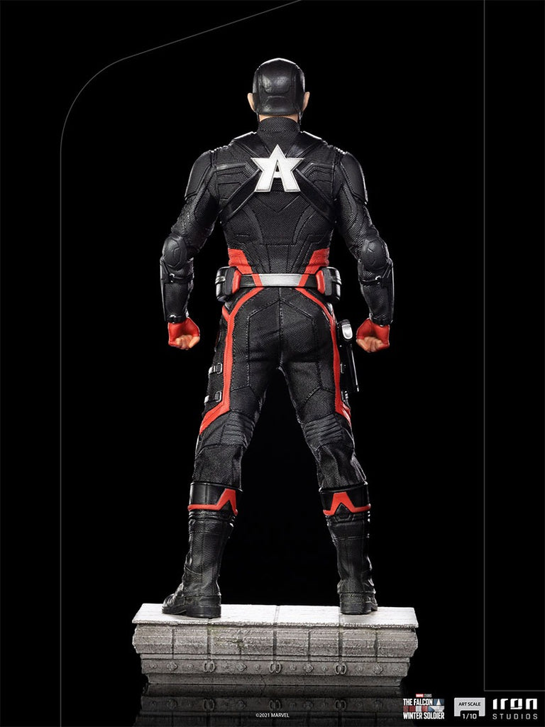 Estátua John Walker (Agente Americano) - O Falcão e o Soldado Invernal - Art Scale 1/10 - Iron Studios