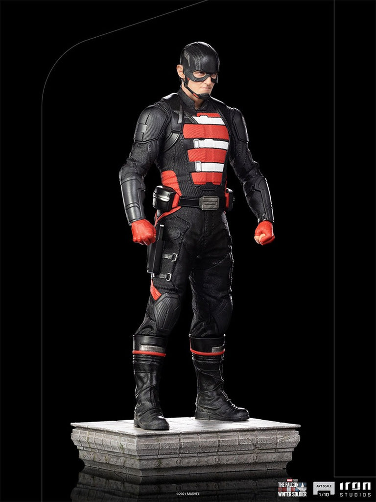 Estátua John Walker (Agente Americano) - O Falcão e o Soldado Invernal - Art Scale 1/10 - Iron Studios