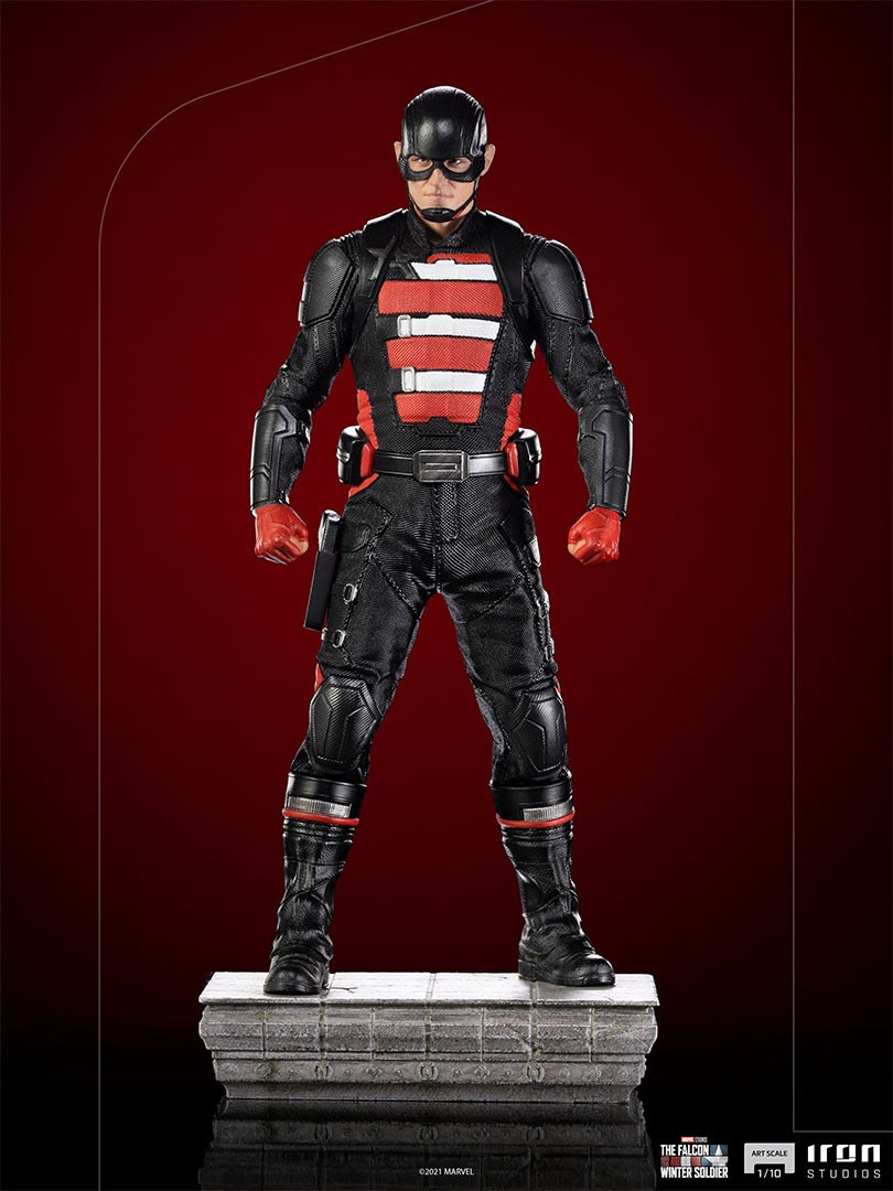 Estátua John Walker (Agente Americano) - O Falcão e o Soldado Invernal - Art Scale 1/10 - Iron Studios