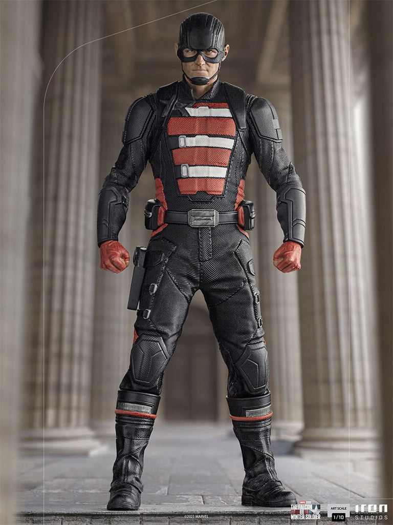 Estátua John Walker (Agente Americano) - O Falcão e o Soldado Invernal - Art Scale 1/10 - Iron Studios
