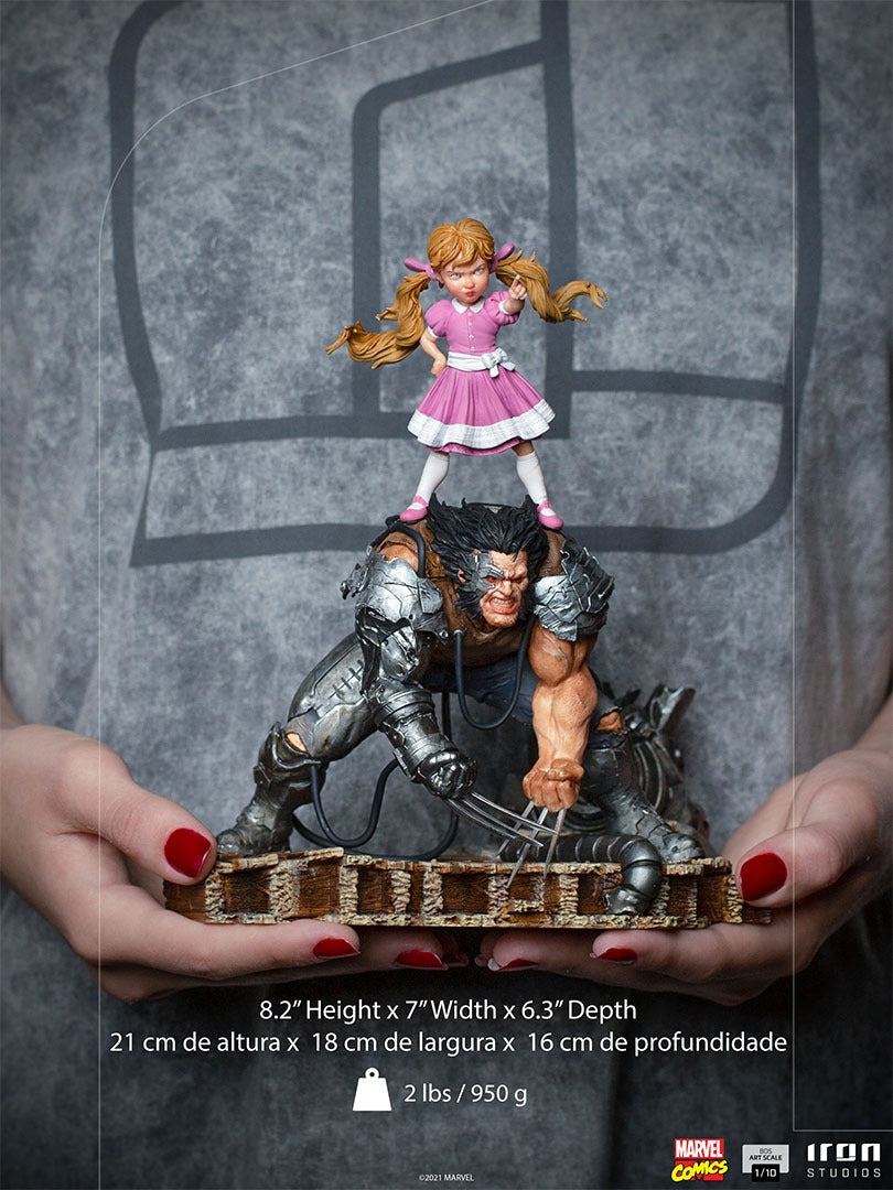 Estátua Albert and Elsie-Dee - X-Men - BDS Art Scale 1/10 - Iron Studios