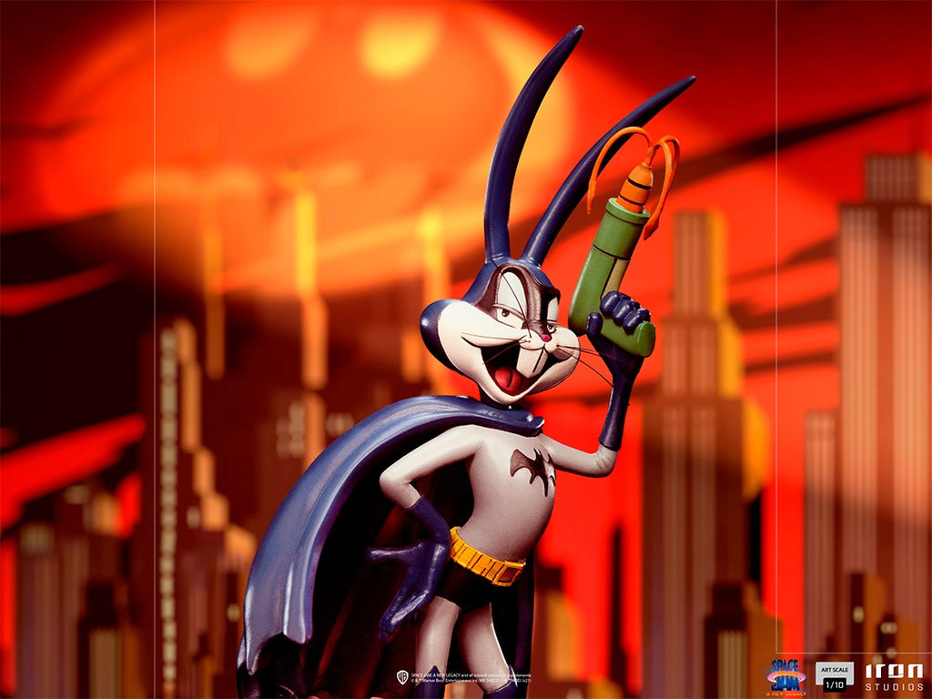 Estátua Pernalonga Batman - Space Jam: A New Legacy - Art Scale 1/10 - Iron Studios
