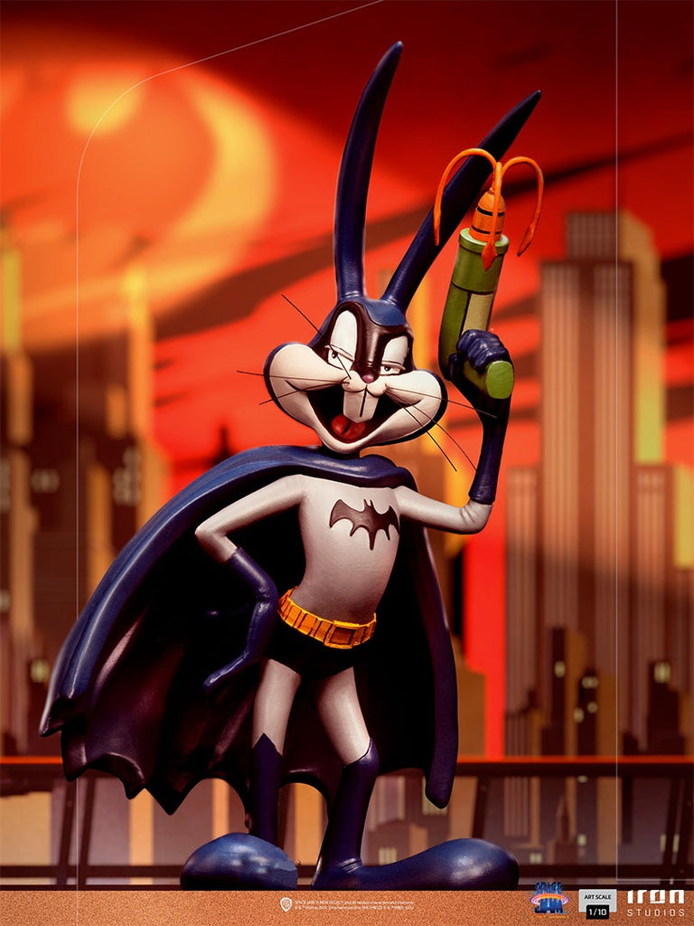 Estátua Pernalonga Batman - Space Jam: A New Legacy - Art Scale 1/10 - Iron Studios