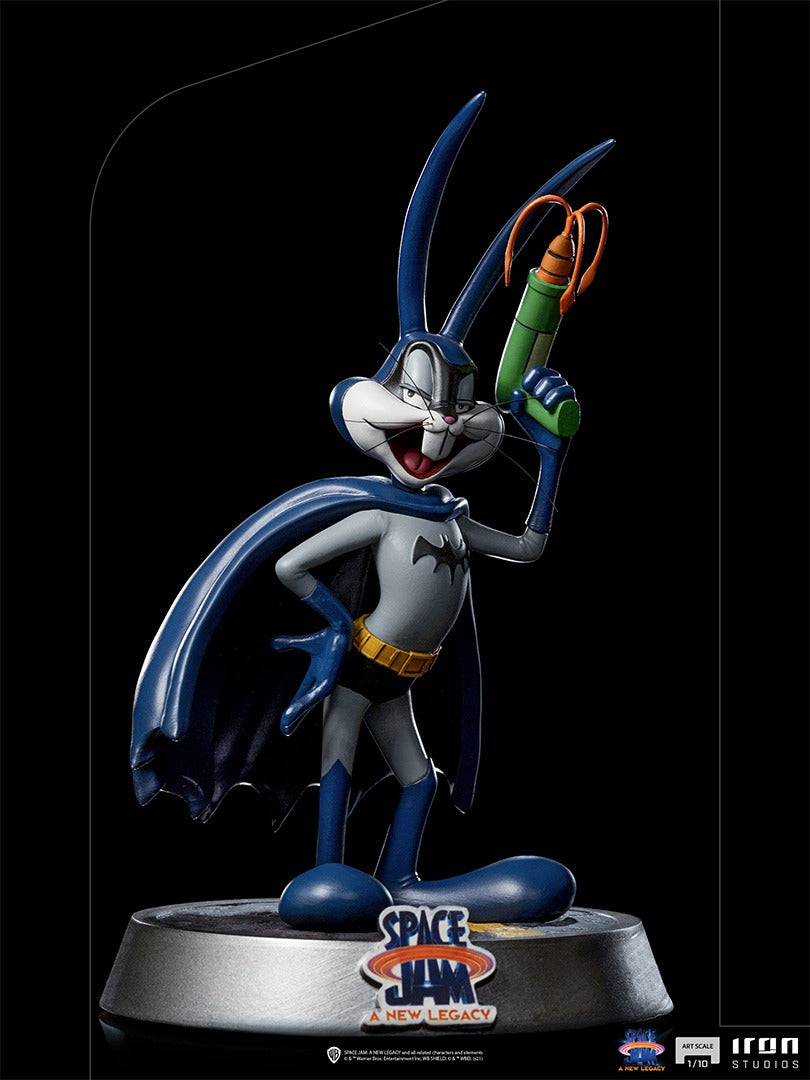 Estátua Pernalonga Batman - Space Jam: A New Legacy - Art Scale 1/10 - Iron Studios