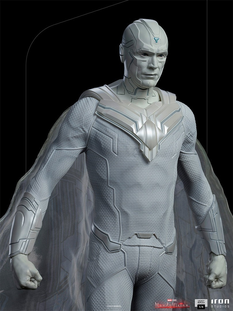 Estátua Visão Branco - Wandavision - Legacy Replica 1/4 - Iron Studios