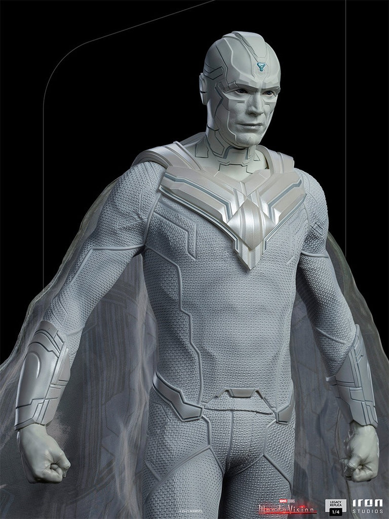 Estátua Visão Branco - Wandavision - Legacy Replica 1/4 - Iron Studios