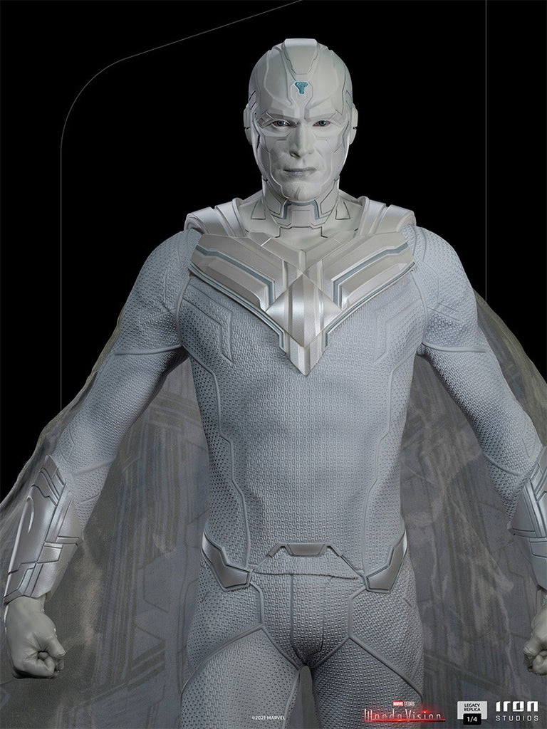 Estátua Visão Branco - Wandavision - Legacy Replica 1/4 - Iron Studios