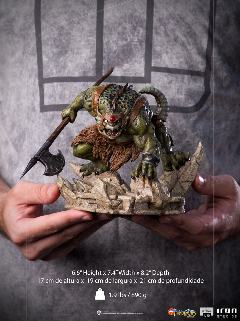 Estátua Escamoso - Thundercats - BDS Art Scale 1/10 - Iron Studios