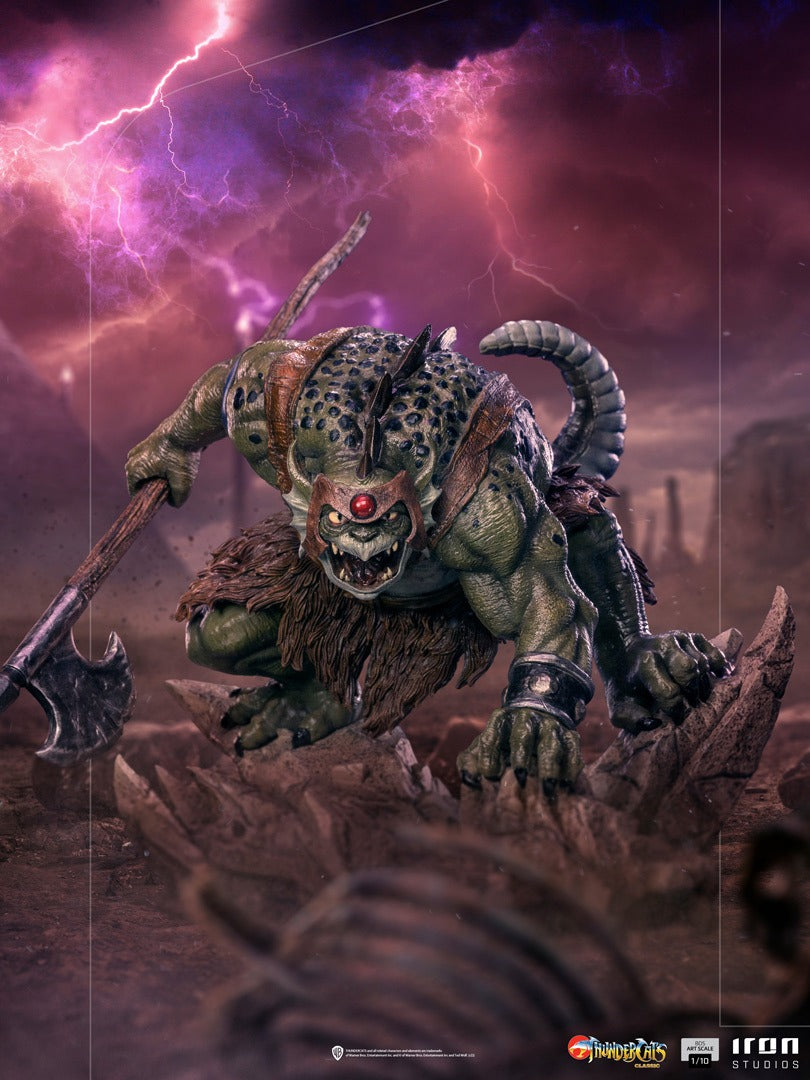 Estátua Escamoso - Thundercats - BDS Art Scale 1/10 - Iron Studios