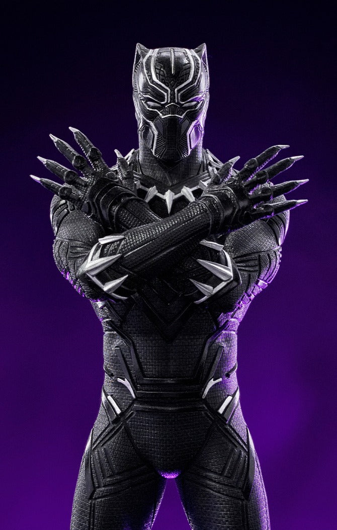 Estátua Pantera Negra (Deluxe) - Infinity Saga - Art Scale 1/10 - Iron Studios