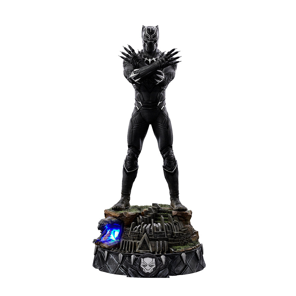 Estátua Pantera Negra (Deluxe) - Infinity Saga - Art Scale 1/10 - Iron Studios