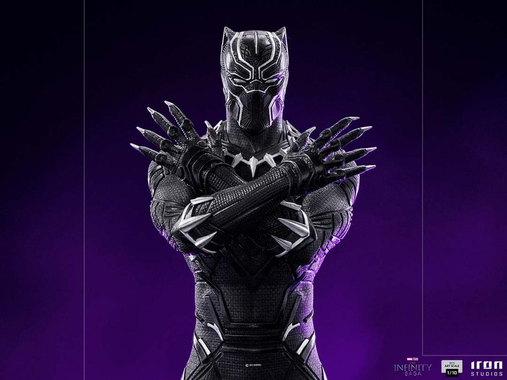 Estátua Pantera Negra (Deluxe) - Infinity Saga - Art Scale 1/10 - Iron Studios