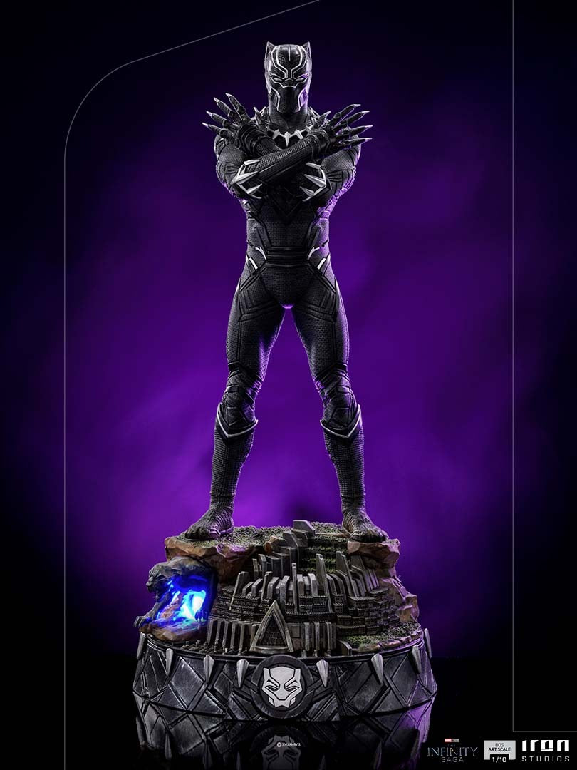 Estátua Pantera Negra (Deluxe) - Infinity Saga - Art Scale 1/10 - Iron Studios