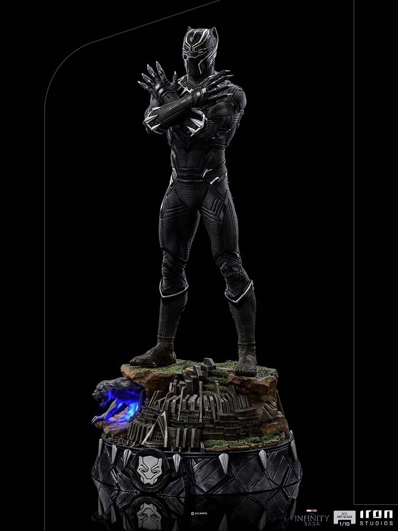 Estátua Pantera Negra (Deluxe) - Infinity Saga - Art Scale 1/10 - Iron Studios