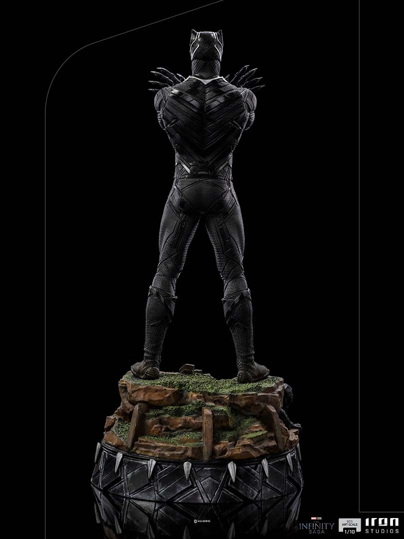 Estátua Pantera Negra (Deluxe) - Infinity Saga - Art Scale 1/10 - Iron Studios